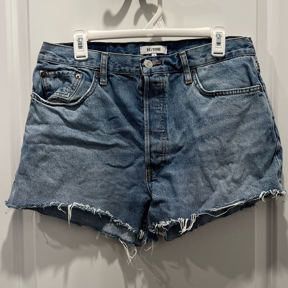 RE/DONE 70’s High Rise Jean Shorts